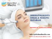 DERMATOLOGISTS EMAIL & MAILING DATABASE