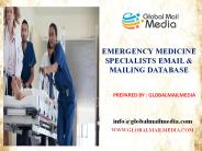 EMERGENCY MEDICINE SPECIALISTS EMAIL & MAILING DATABASE