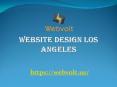 Website Design Los Angeles USA PowerPoint PPT Presentation