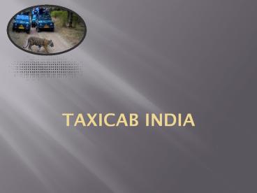 Taxi Service in Jaipur With Affordable Rates | TaxiCabIndia