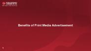 Benefits of Print Media Advertisement