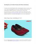 Decoding the art of Fashion Footwear this Winters with Liberty PowerPoint PPT Presentation