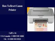 Reset Canon Printer