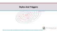WPF Styles And Triggers Functions Tutorial with Example