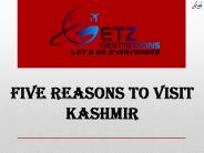 Top Kashmir Tour bundles in India|getzdestinations.com