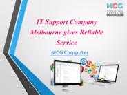 Professional it support company melbourne gives reliable services