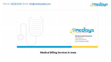 Medical Billing Services In Iowa