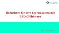 Kaufen Sie alle Arten von LED-Leuchten online in Deutschland | LEDLager PowerPoint PPT Presentation