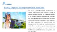 Tracking Employee Training via a Custom Application