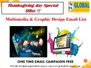 Multimedia & Graphic Design Email List