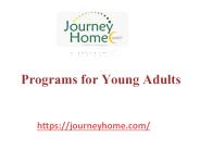 Programs for Young Adults