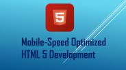 HTML 5 Development Services