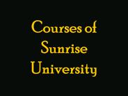 COURSE OF SUNRISE UNIVERSITY