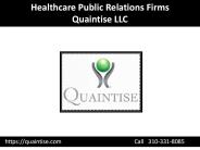 Healthcare Public Relations - Quaintise LLC