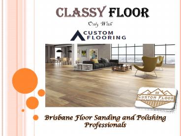 Floor Sanding polishing Brisbane