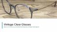 Vintage Clear Glasses PowerPoint PPT Presentation