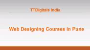 Website Design Courses in Pune - TTDigitals