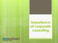 Importance of corporate consulting PowerPoint PPT Presentation