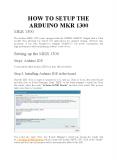 HOW TO SETUP THE ARDUINO MKR 1300 PowerPoint PPT Presentation