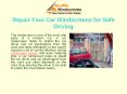 Repair your car windscreens for safe driving (1) PowerPoint PPT Presentation