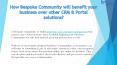 Salesforce Customer Community | Salesforce Partner Portal UK | Bespoke Community PowerPoint PPT Presentation