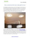 Why you should install LED Saturn Ceiling Light PowerPoint PPT Presentation