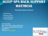 Sleep Spa Mattress for back Support.