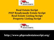 Property Listing Script