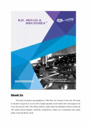 R. D. Mould & Industry Profile (1)