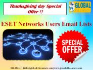 ESET Networks Users Email data