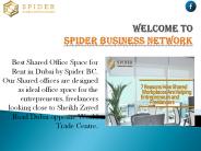 Office space for rent on sheikh zayed Road