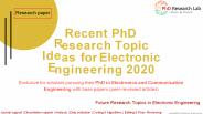 Recent PhD Research Topic Ideas for Electronic Engineering 2020