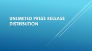 Unlimited Press Release Distribution