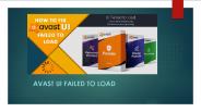 Fix Avast UI failed to load