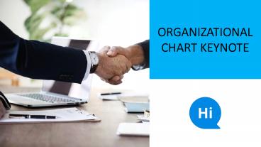 ORGANIZATIONAL CHART KEYNOTE