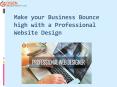Make Business Bounce high with Professional Website Design PowerPoint PPT Presentation