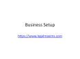 Business Setup in UAE PowerPoint PPT Presentation