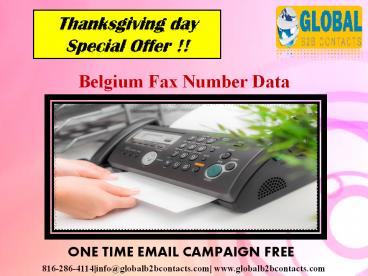 francisjessiBelgium Fax Number Data