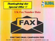 UK Fax Number Data