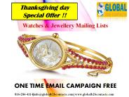 Watches & Jewellery Mailing data