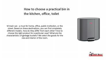 Garbage bin, Recycle Sign,Litter Bin Online  | PowerBear