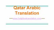 Qatar Arabic Translation (1)