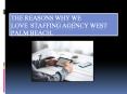 The Reasons Why We Love  Staffing Agency West Palm Beach. PowerPoint PPT Presentation