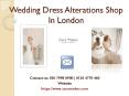 Wedding Dresses Designer Shop In London