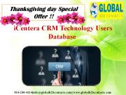 iCentera CRM Technology Users Database 