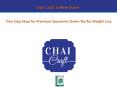 Chai Craft Online Store – One Stop Shop for Premium Spearmint Green Tea for Weight Loss PowerPoint PPT Presentation