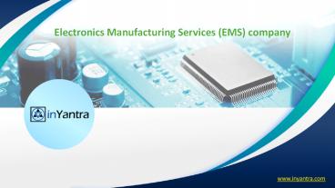 PCB Assembly Supplier and Manufacturer in India
