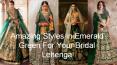 Emerald Green Designer Bridal Lehenga Online PowerPoint PPT Presentation