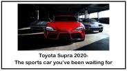 Toyota Supra 2020