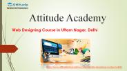 Best Web Designing Course in Uttam Nagar